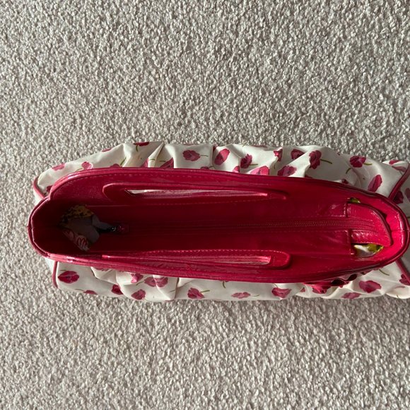 Vintage Vera Bradley Flower patterned leather bag - Picture 4 of 5